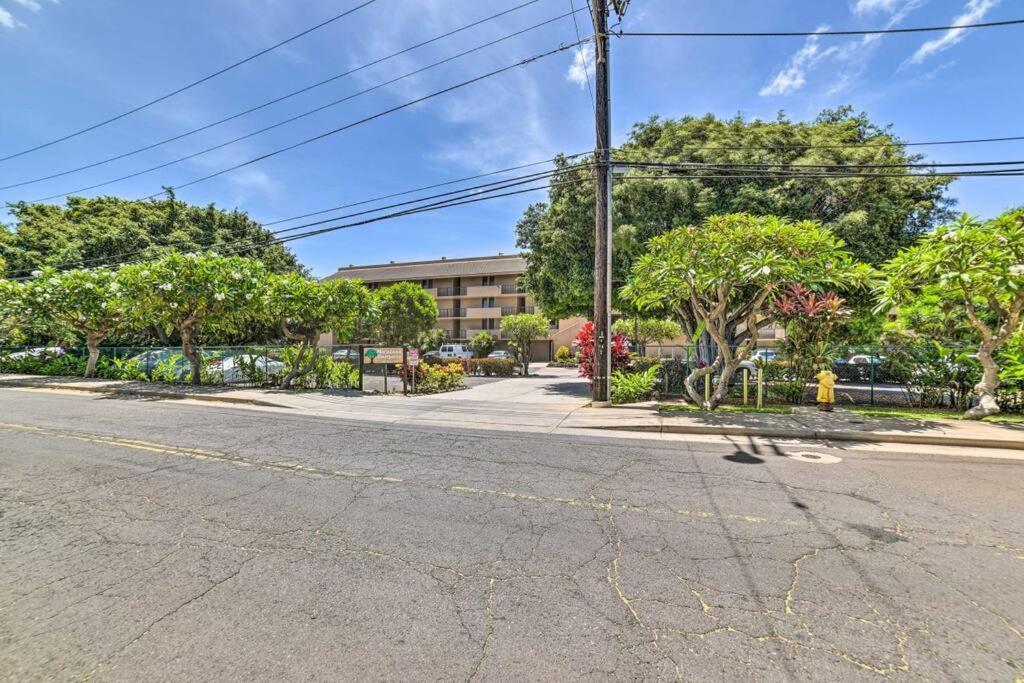 Stunning Maui Direct Ocean Front On The Beach, Walk To Beach From Condo, Watch Turtles, Whales, Ac In All Rooms Ocean View Pool And Spa Wailuku Esterno foto